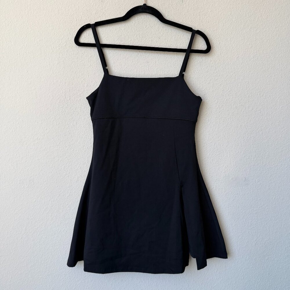 Talulah Black Athleisure Dress with Built-In Shorts Size L